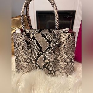 Michael Kors snake skin bag